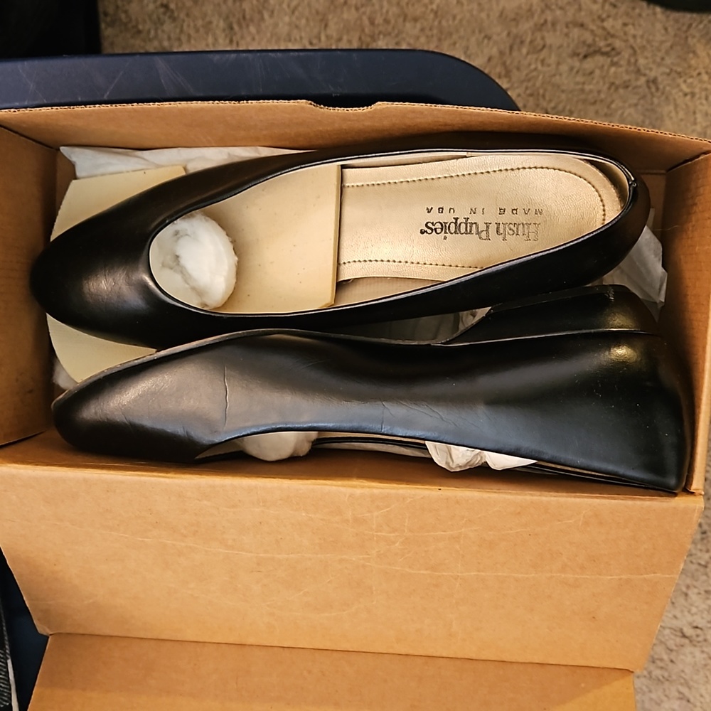 Hush Puppies Size 9 Black Pumps